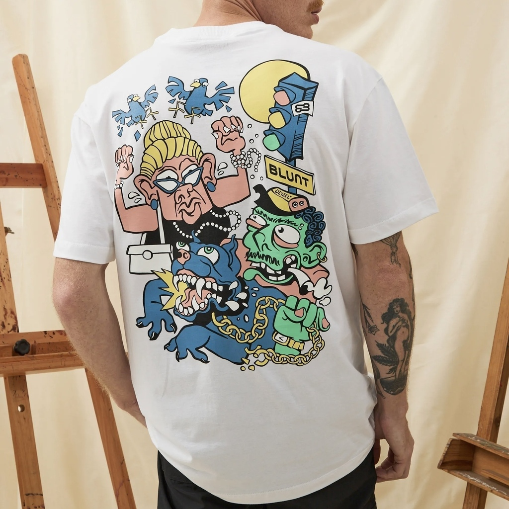 CAMISETA BLUNT - ROCKUS BRANCO