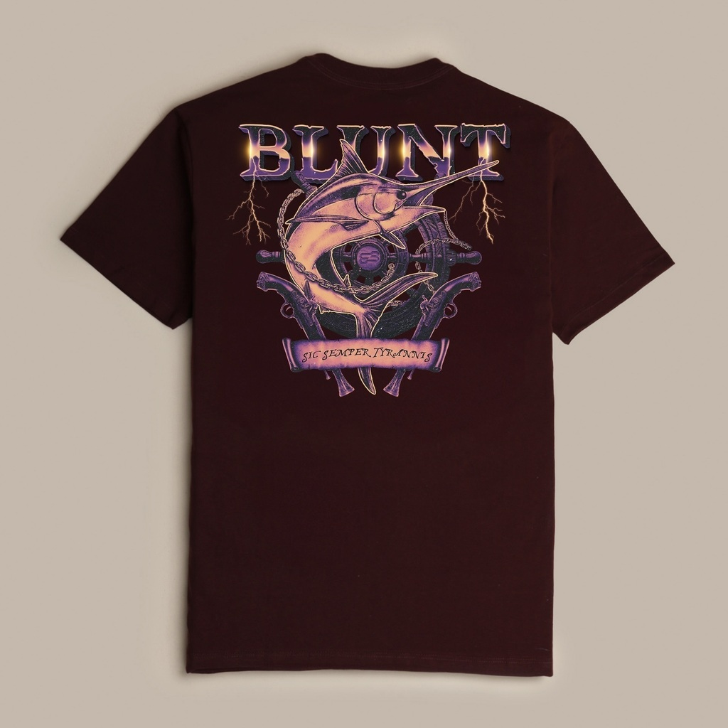 CAMISETA BLUNT - SWORDFISH VINHO