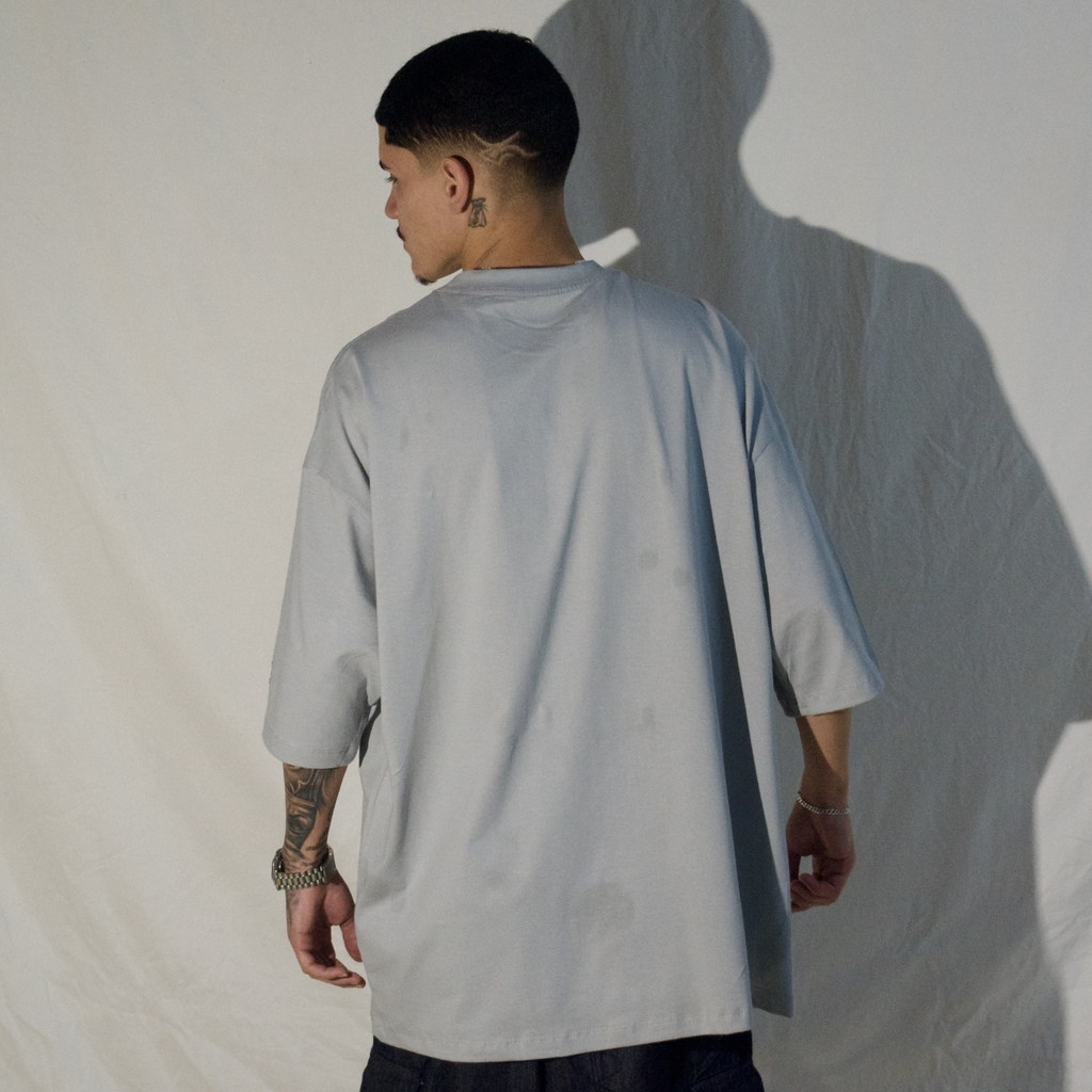 CAMISETA STARTER - BASIC CENTRAL CINZA