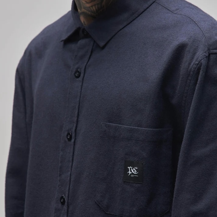 CAMISA PLANO C - FLANEL MIDNIGHT