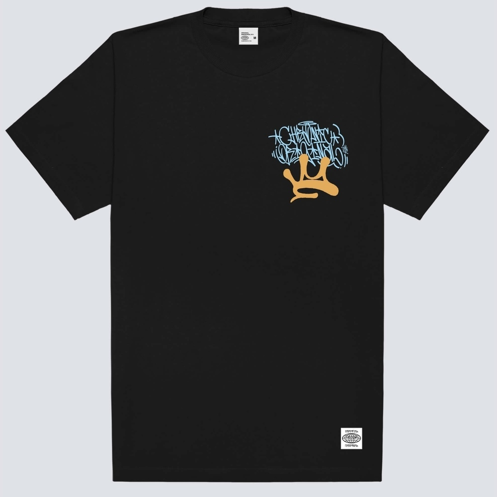 CAMISETA CHRONIC - MAR STREET PRETO