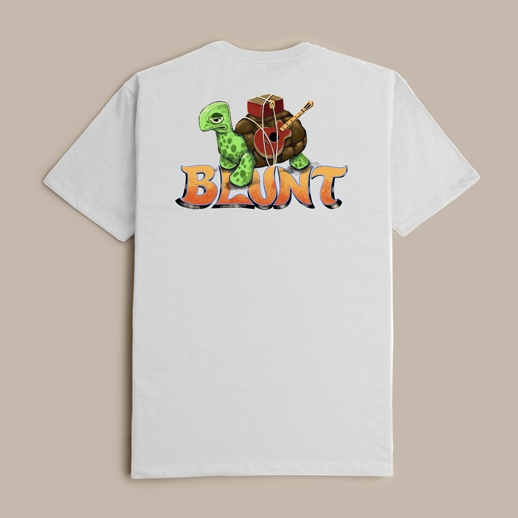 CAMISETA BLUNT - TURTLE BRANCO