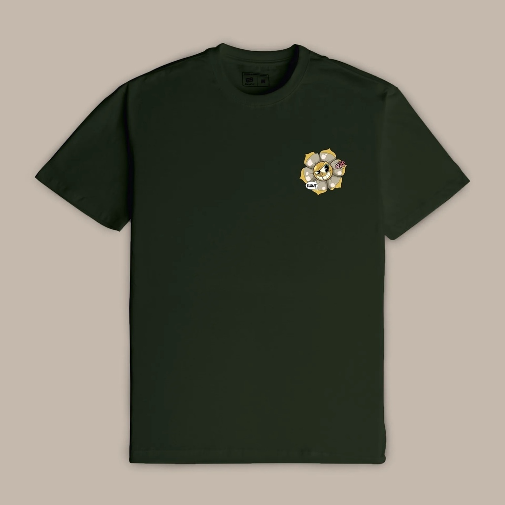 CAMISETA BLUNT - GRINNER VERDE