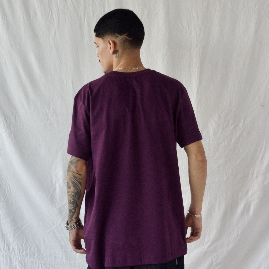 CAMISETA STARTER - MINIMALISTA BASIC ROXO