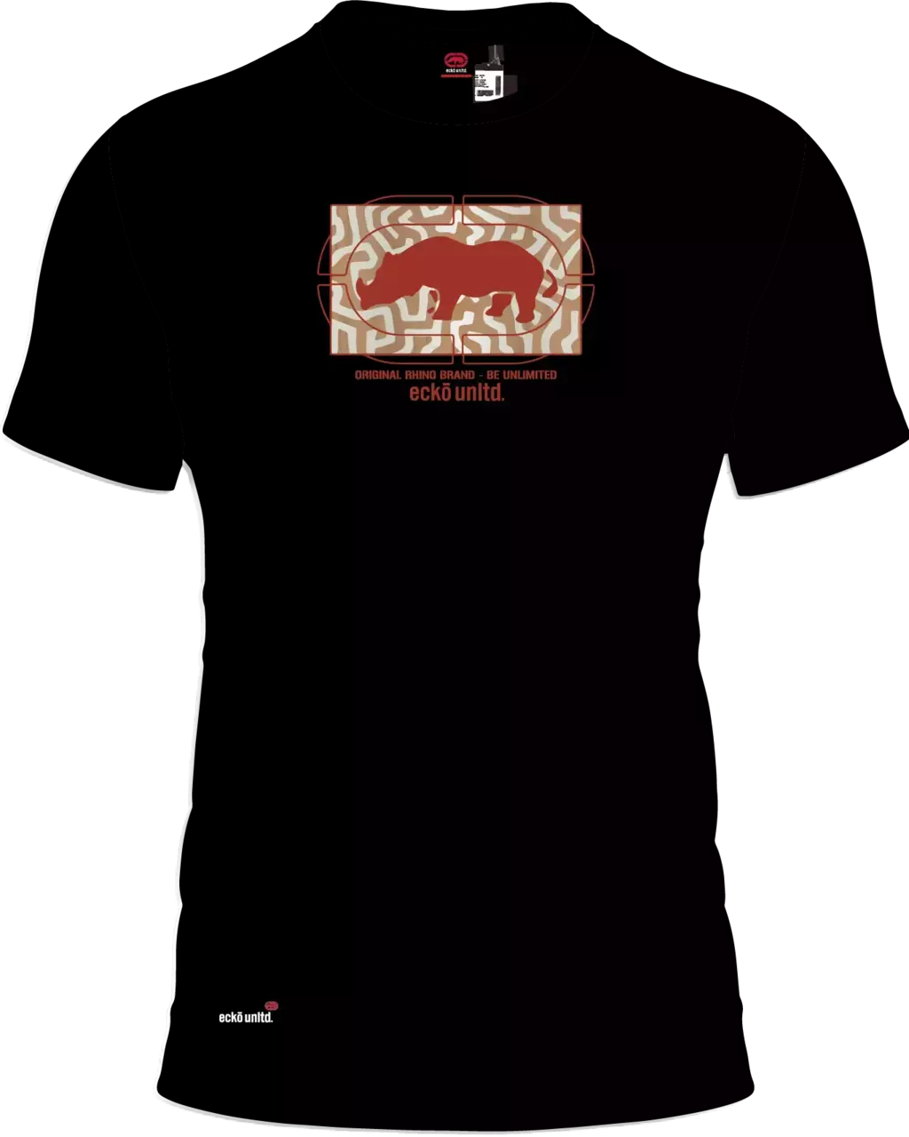 CAMISETA ECKO - RHINO PURITY PRETO