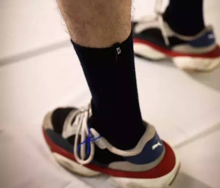 MEIA ALTAI - COLORS ESSENTIAL AZUL MARINHO