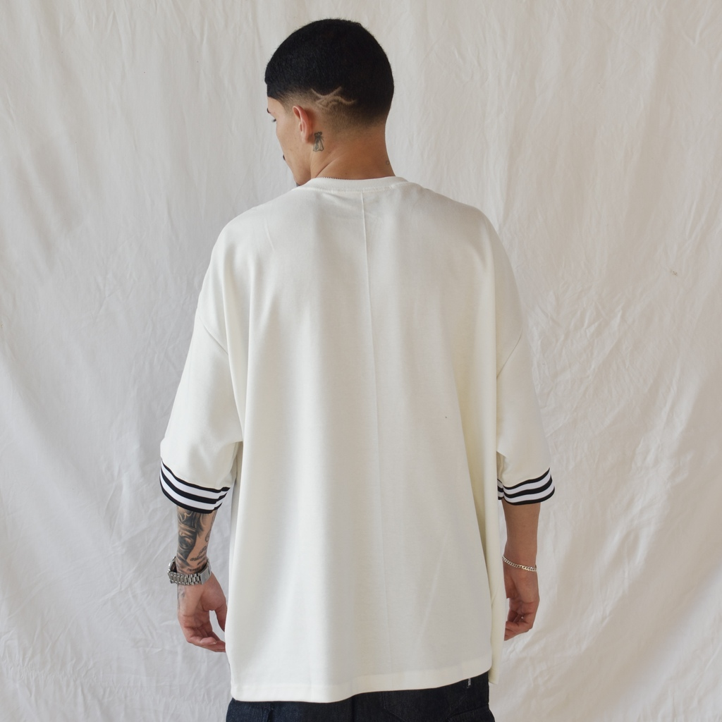 CAMISETA STARTER - OVER CONCEPT OFFWHITE