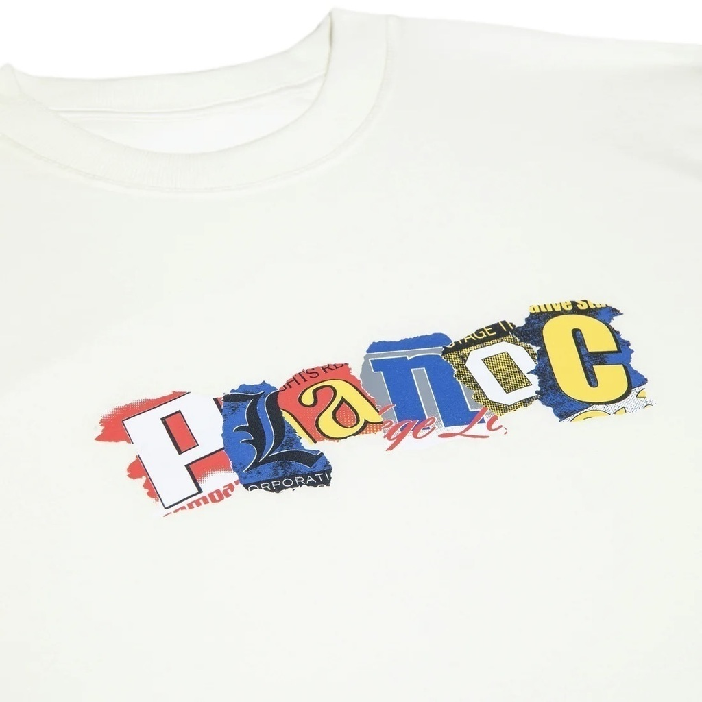 CAMISETA PLANO C - “COLLAGE” OFF-WHITE