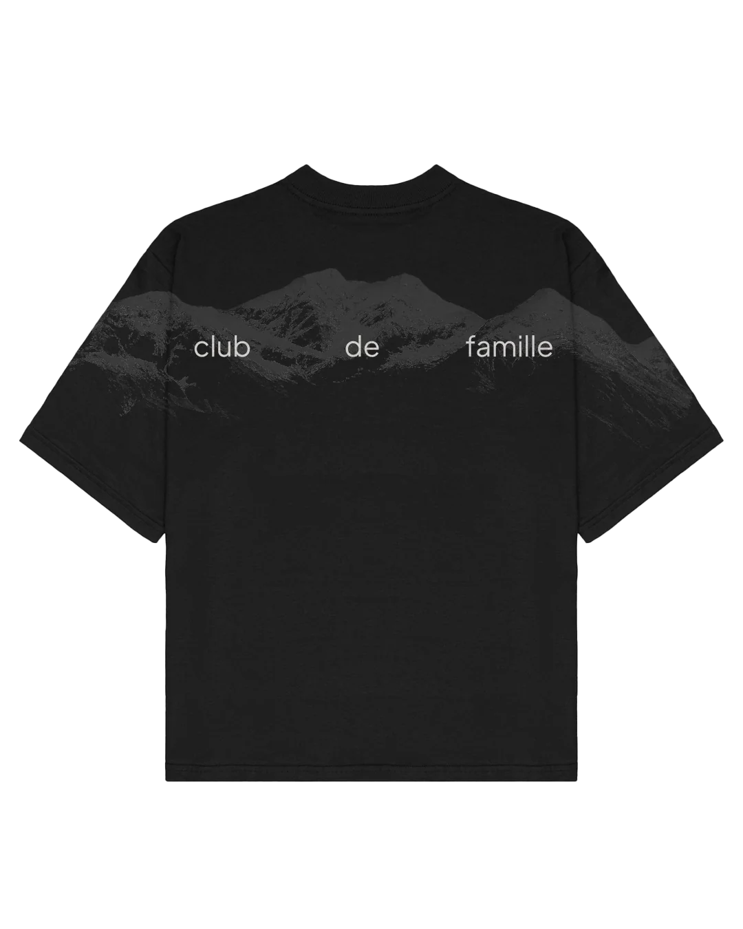CAMISETA CLUB DE FAMILLE - PICOS DEL VALE PRETO