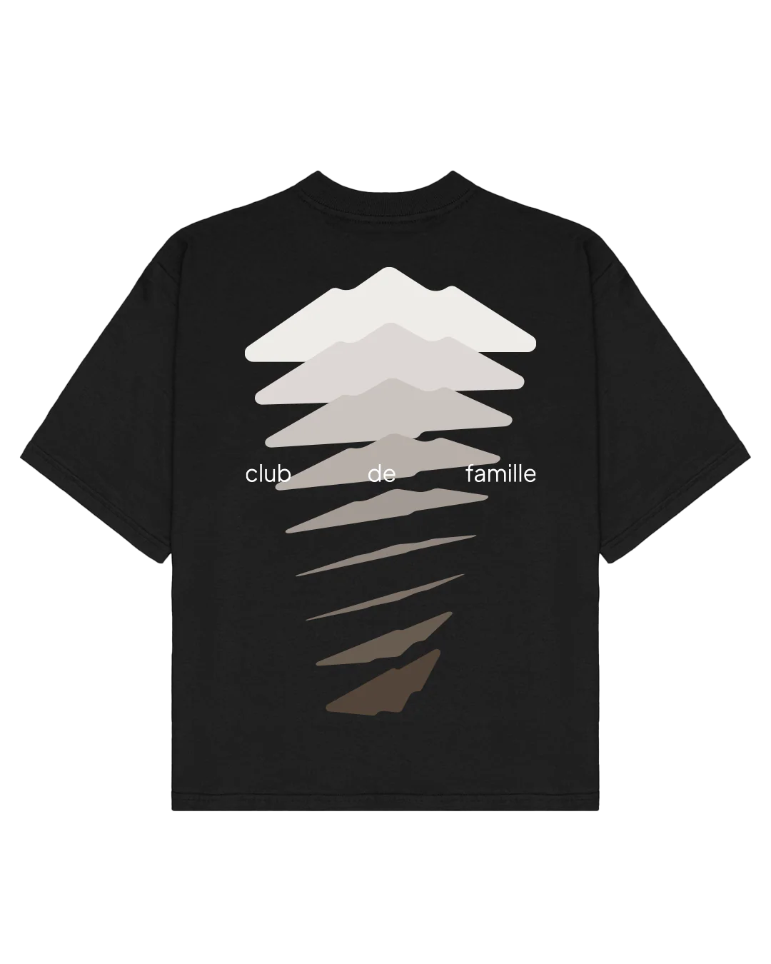 CAMISETA CLUB DE FAMILLE - EVOLUTION PRETO