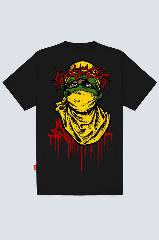 CAMISETA CHRONIC - BALACLAVA PRETA