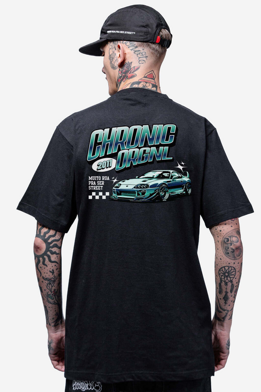CAMISETA CHRONIC - SUPRA 2011 ORIGINAL PRETO