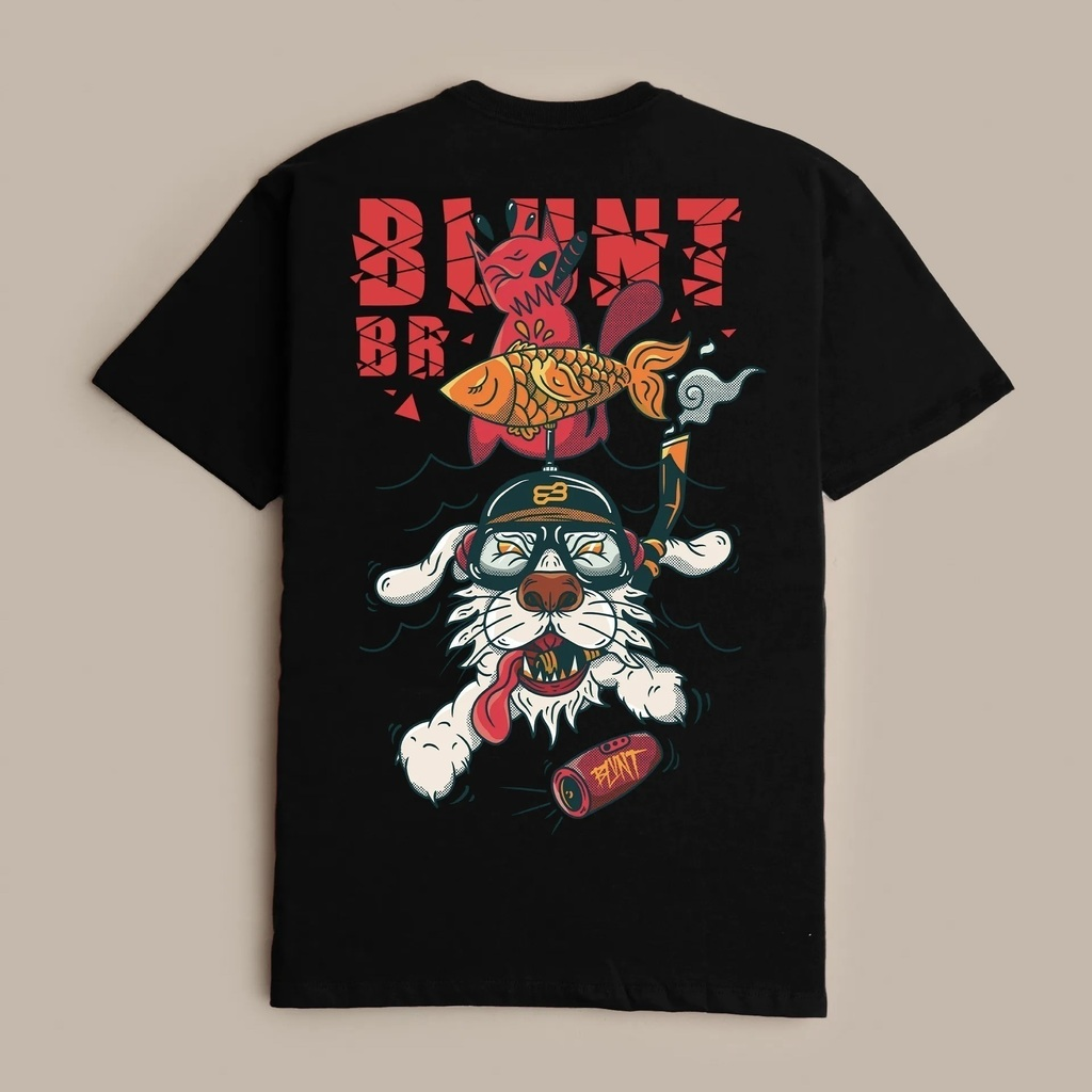 CAMISETA BLUNT - CRAZY DOG PRETO