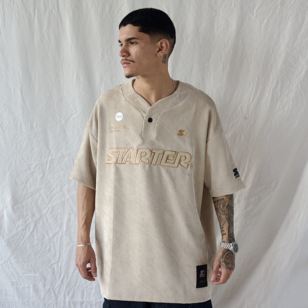 CAMISETA STARTER - COTTON PREMIUM AREIA