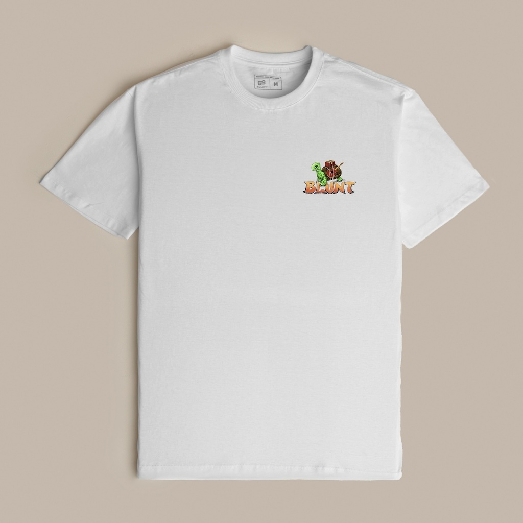 CAMISETA BLUNT - TURTLE BRANCO
