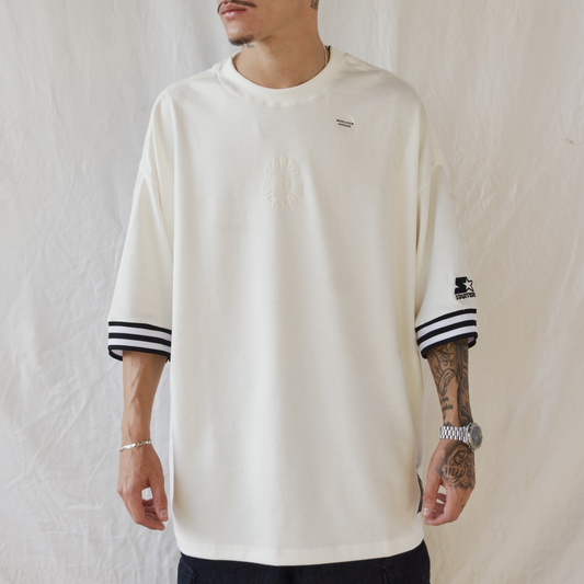 CAMISETA STARTER - OVER CONCEPT OFFWHITE