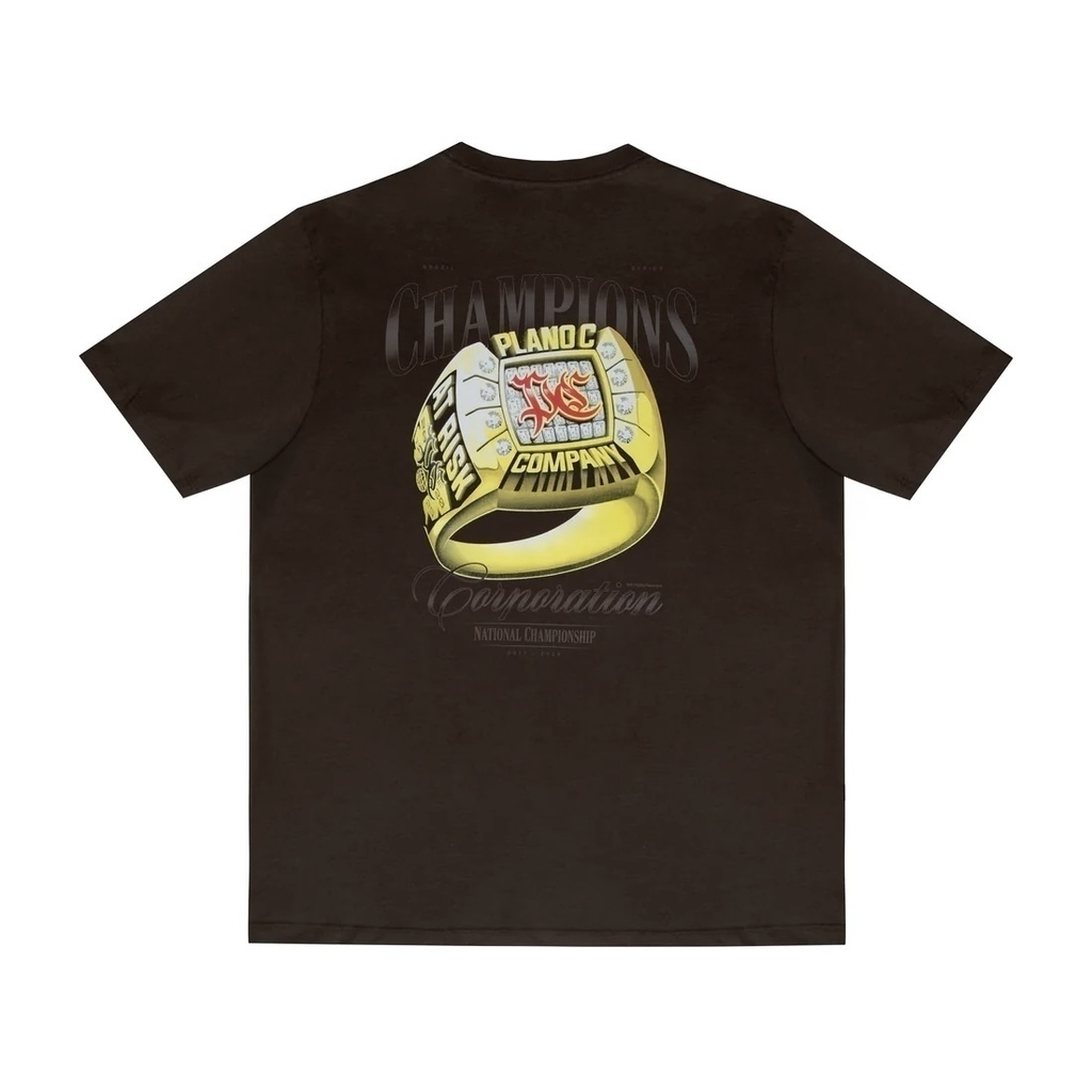 CAMISETA PLANO C - CHAMPIONS RING BROWN