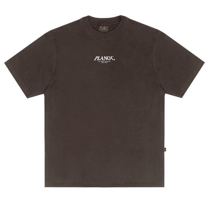 CAMISETA PLANO C - “VENDING MACHINE” BROWN