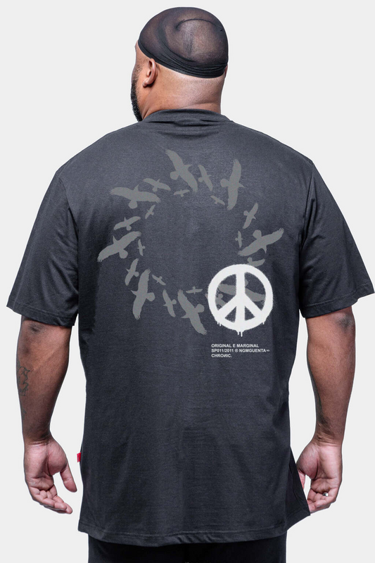 CAMISETA CHRONIC - GLOBAL ESSENCIAL PREMIUM PRETO