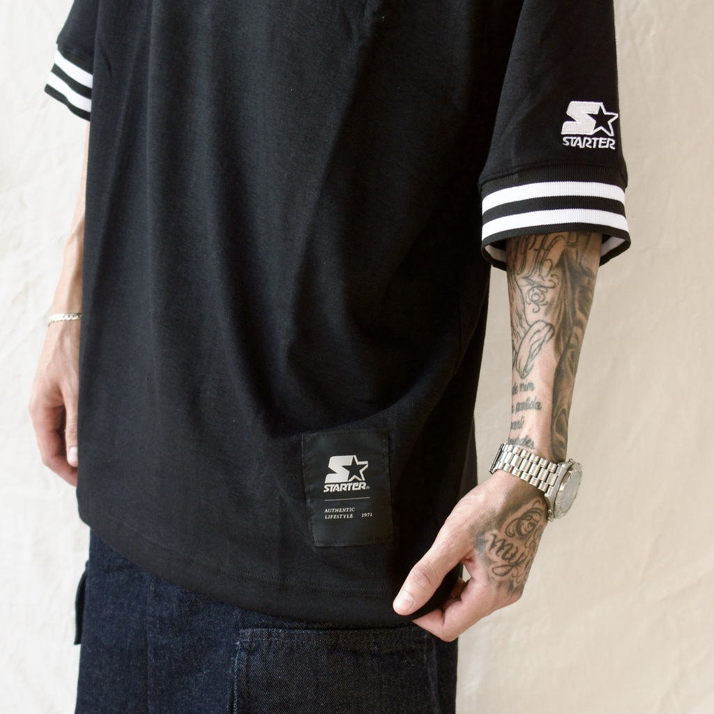 CAMISETA STARTER - OVER CONCEPT PRETO