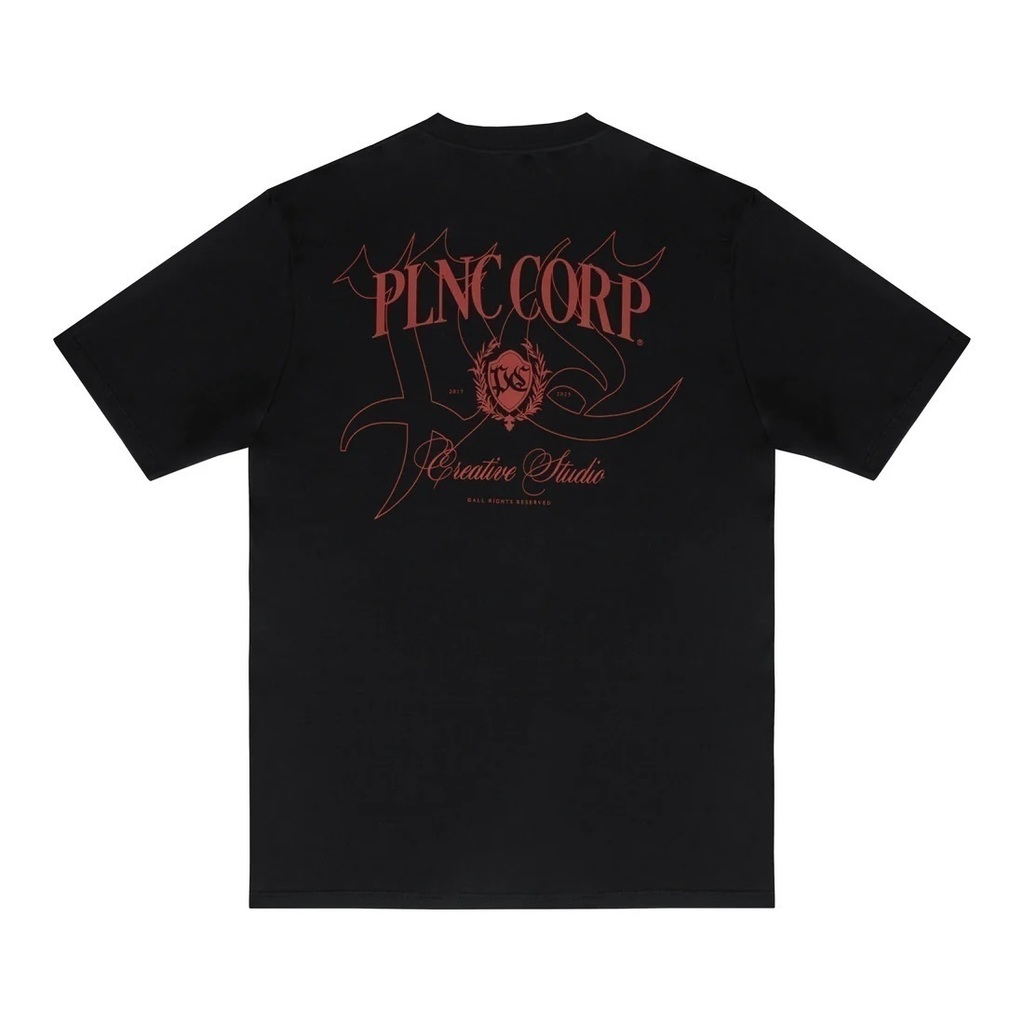 CAMISETA PLANO C - "PLNC CORP" BLACK