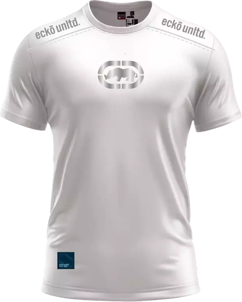 CAMISETA ECKO - CETIM FIT BRANCO