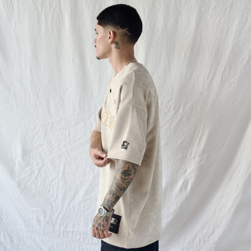 CAMISETA STARTER - COTTON PREMIUM AREIA