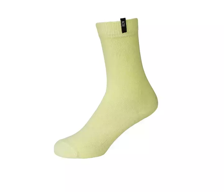 MEIA ALTAI - COLORS ESSENTIAL AMARELO BEBÊ