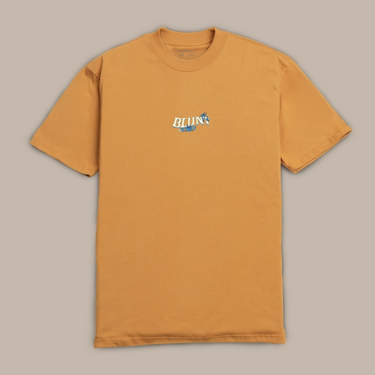 CAMISETA BLUNT - DRUNK FISH MOSTARDA