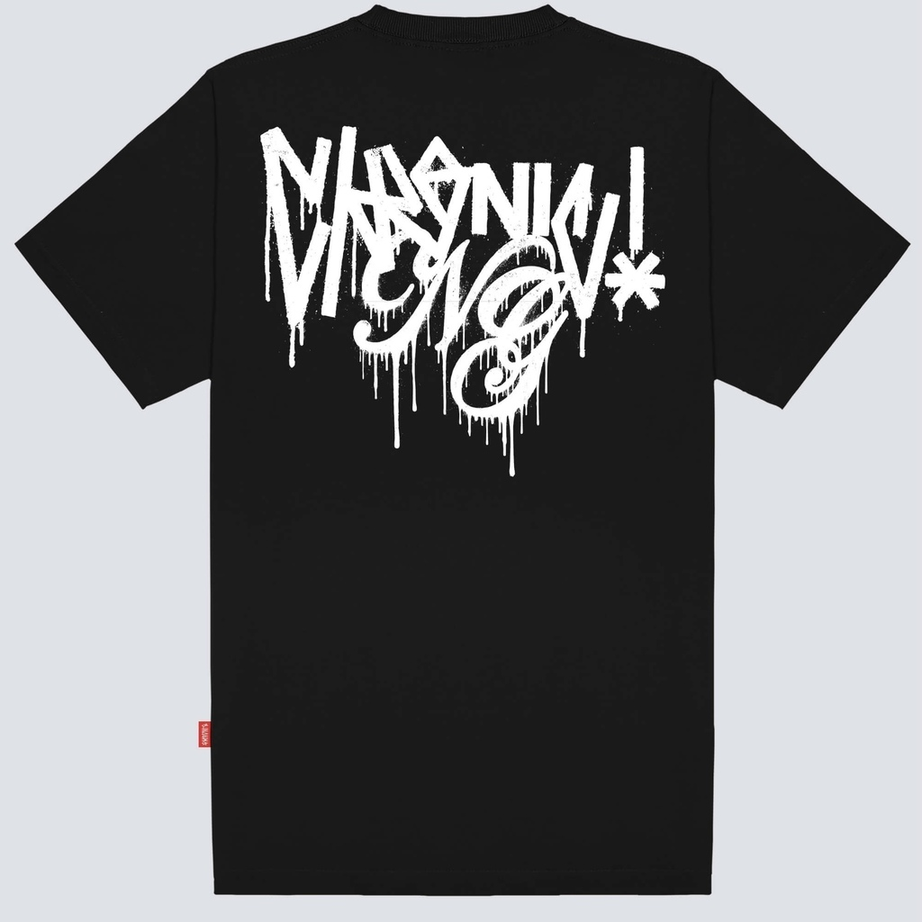 CAMISETA CHRONIC - PRETA 4453