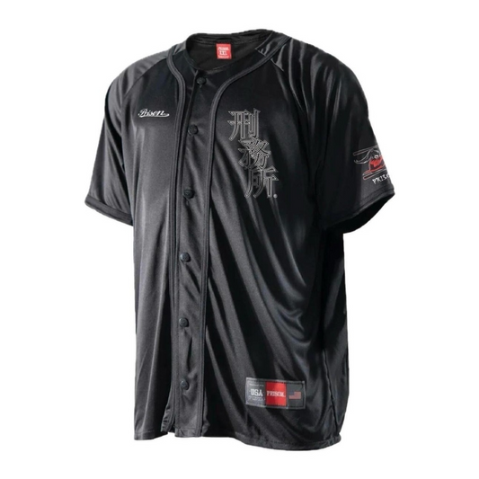 CAMISETA PRISON - BASEBALL SAMURAI PRETA