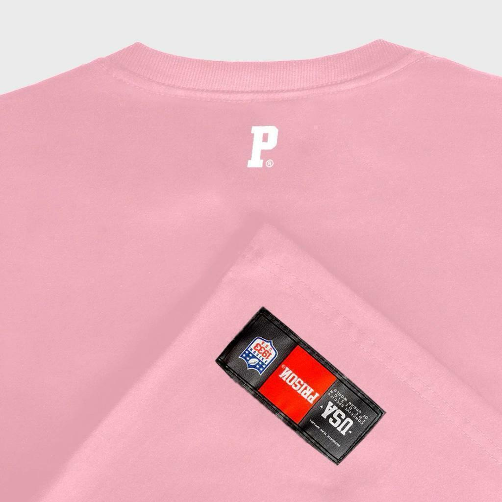 CAMISETA PRISON - STREETWEAR BORDADA TEDDY BEARD PINK