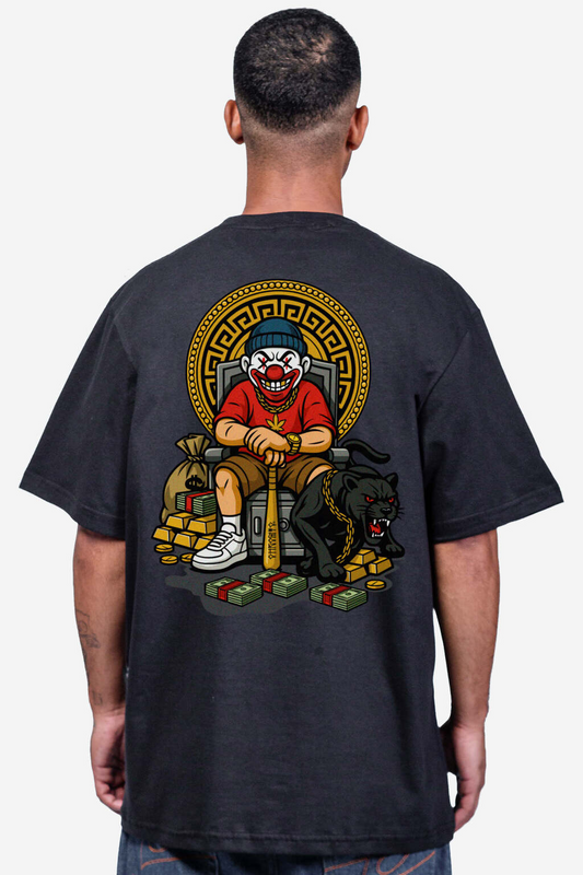 CAMISETA CHRONIC - GRIME LUXO PRETO