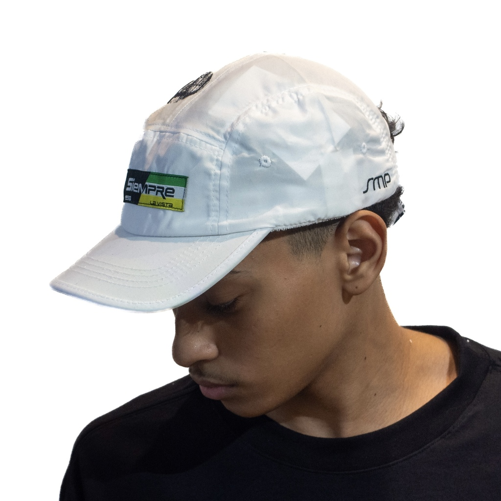 BONÉ SIEMPRE - COW WHITE