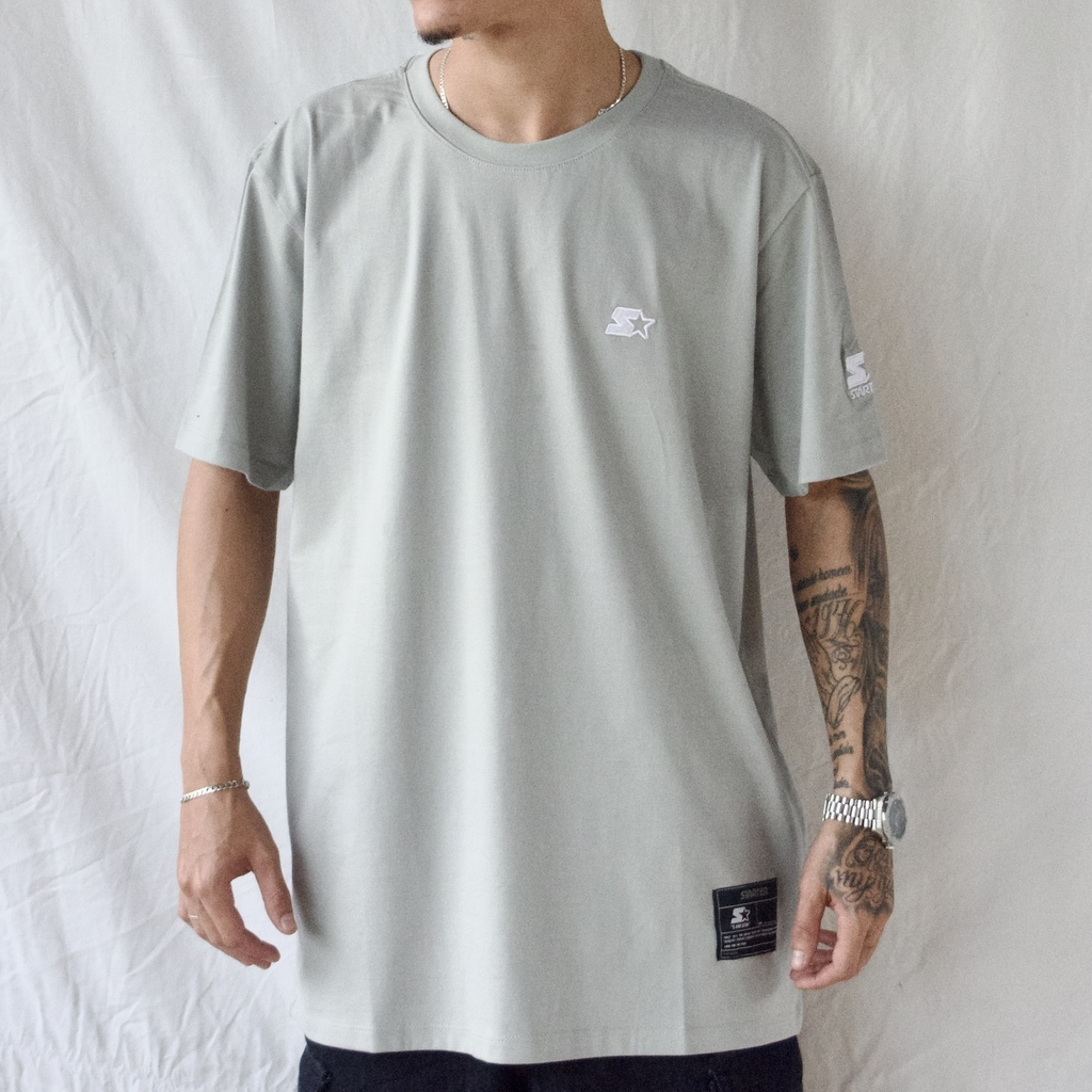 CAMISETA STARTER - BASIC AUTHENTIC CINZA