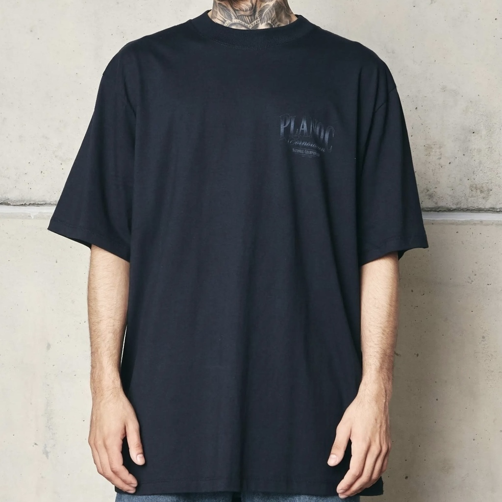 CAMISETA PLANO C - CHAMPIONS RING BLACK