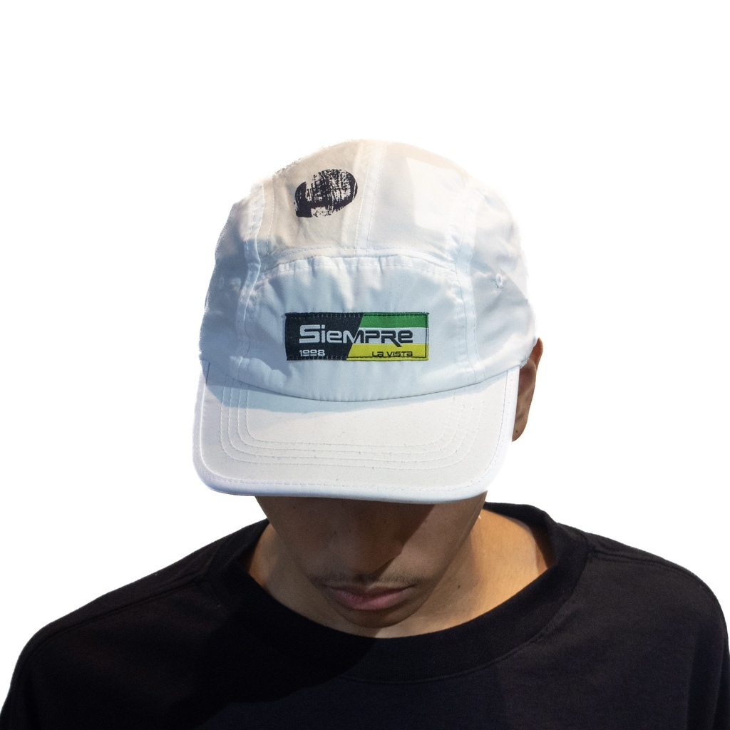 BONÉ SIEMPRE - COW WHITE