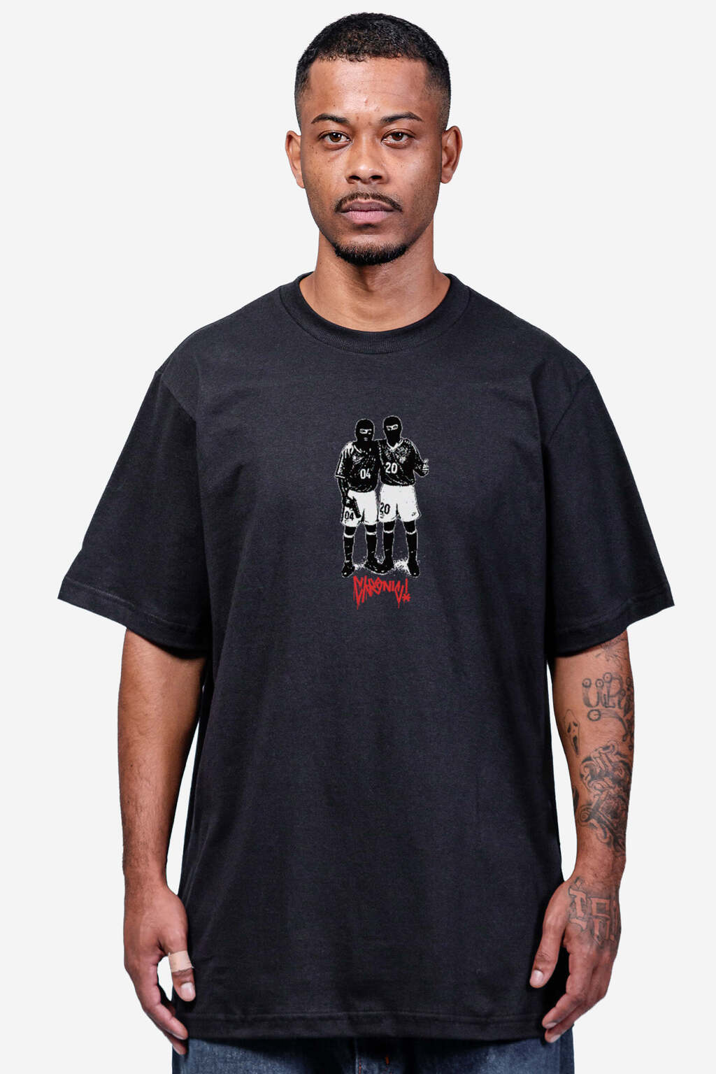CAMISETA CHRONIC - AGORA O HEXA VEM PRETO