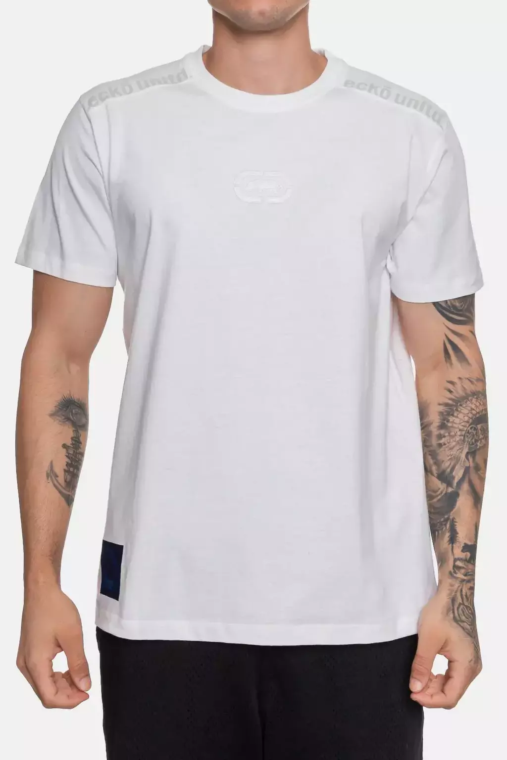 CAMISETA ECKO - CETIM FIT BRANCO