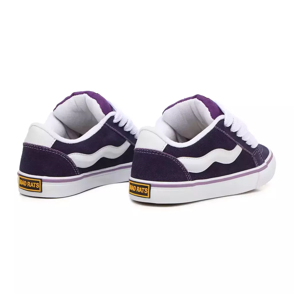 TÊNIS MAD RATS - BULKY 90 CLASSIC ROXO CAMURÇA