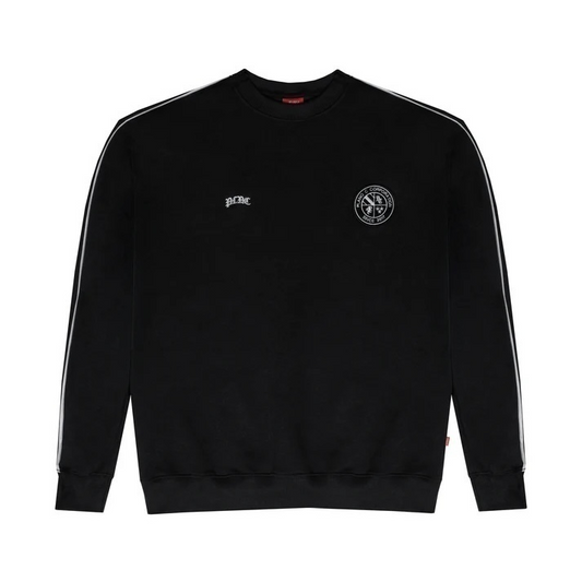 MOLETOM PLANO C - CREWNECK “PLNC CLUB” BLACK