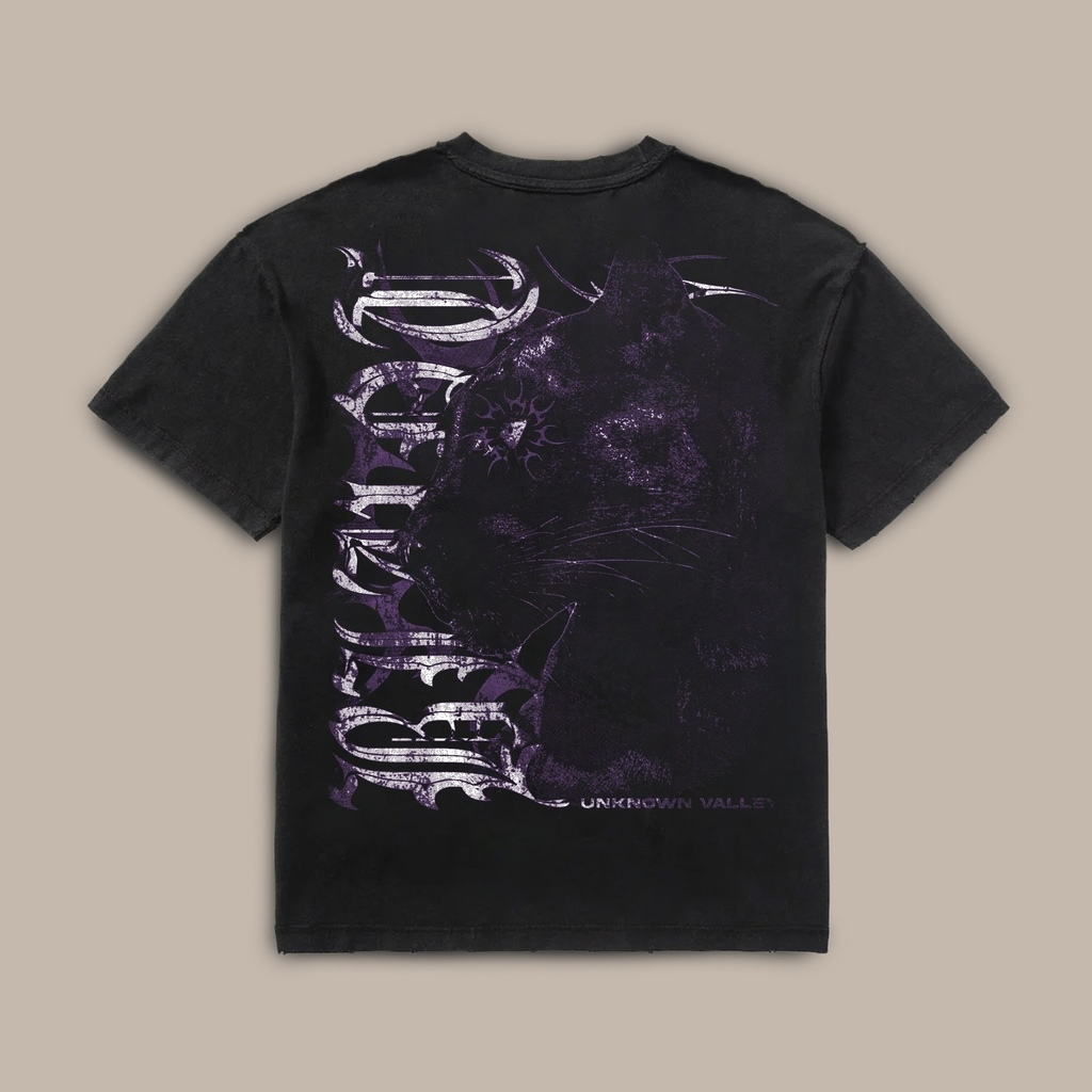 CAMISETA BLUNT - BOXY BAGHEERA PRETO