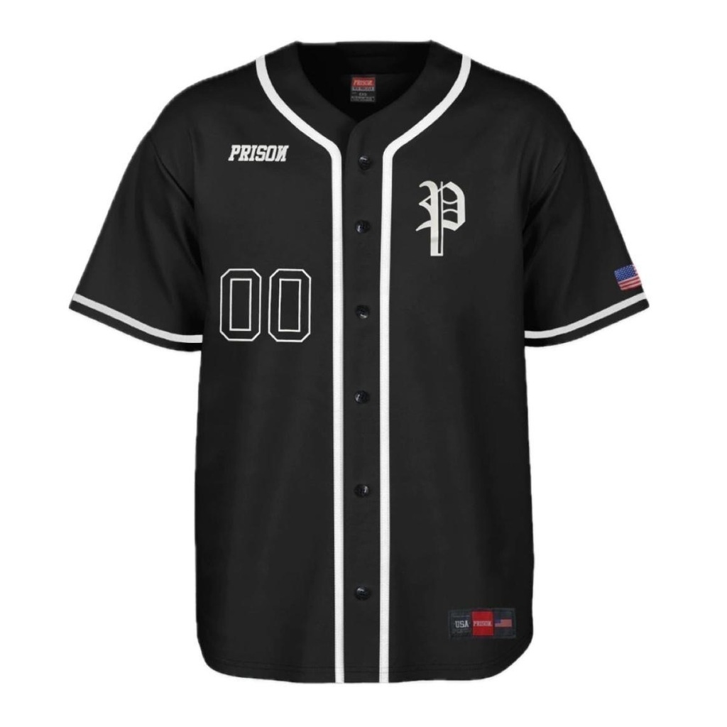 CAMISETA PRISON - BASEBALL 00 USA