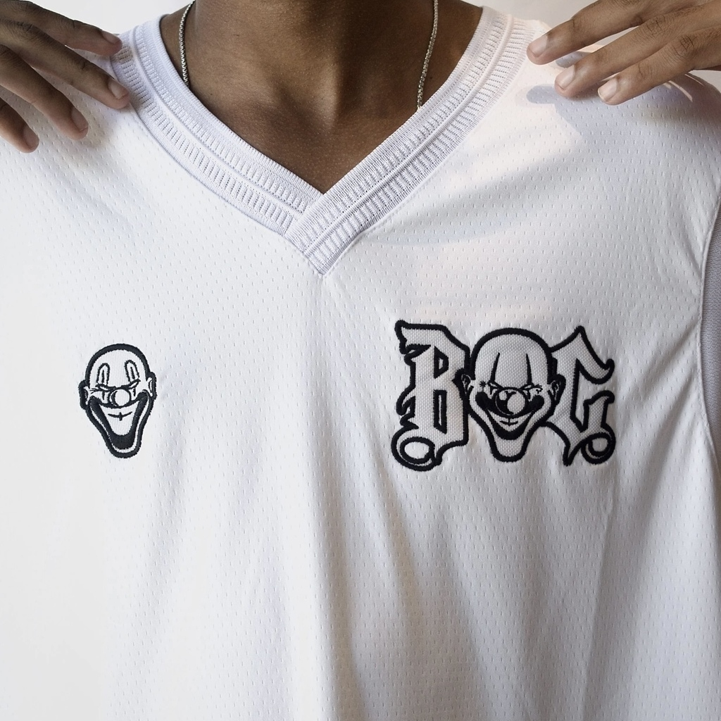 REGATA BROTHAS & CASH - CLOWN BRANCO