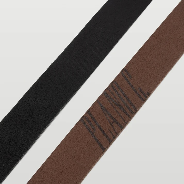 CINTO PLANO C - CLASSIC FOSSIL COURO CAPUCCINO