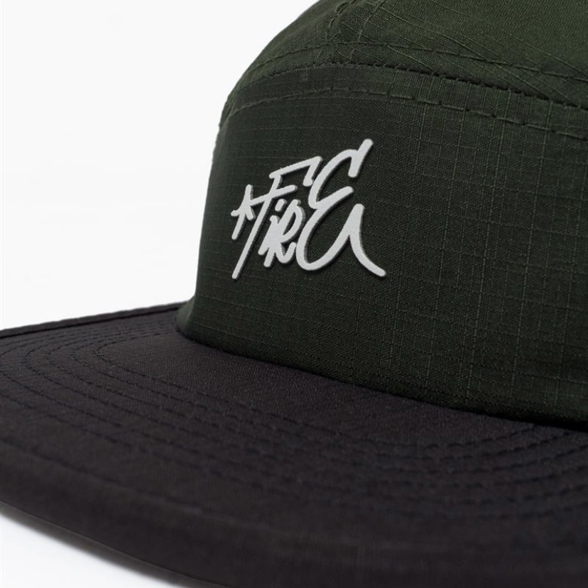 BONÉ FIRE - FIVE PANEL VENDE PRETO