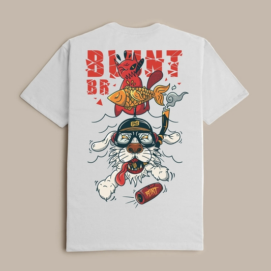 CAMISETA BLUNT - CRAZY DOG BRANCO