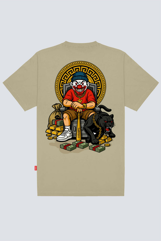 CAMISETA CHRONIC - GRIME LUXO BEGE