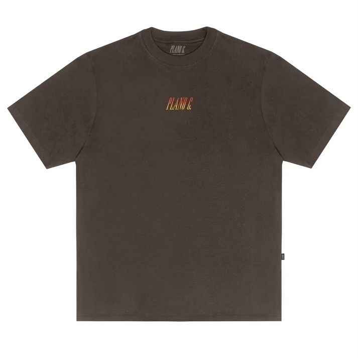 CAMISETA PLANO C - FLAMES BROWN