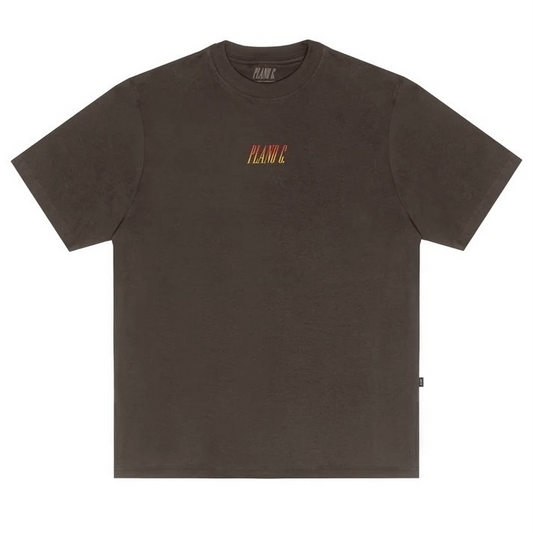 CAMISETA PLANO C - FLAMES BROWN